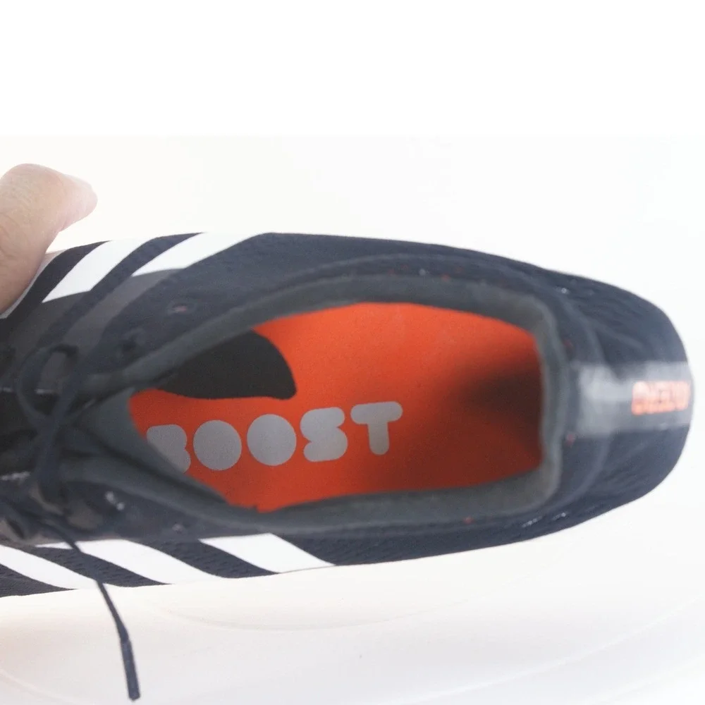 Adidas Adizero Avanti Boost Mens 11 Black White Track Field Spikes CG3831